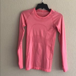 Lululemon long sleeved tee. Size 2